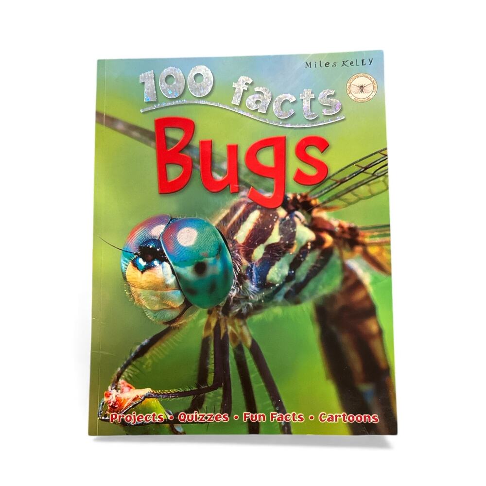 100 Facts Bugs‎ by Miles Kelly - Very Good Condition